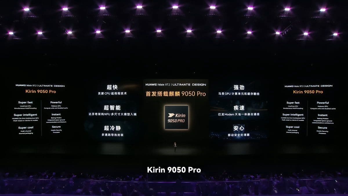 Huawei Kirin 9050 Pro Launches: LogicFolding Moves From Roadmap to Silicon